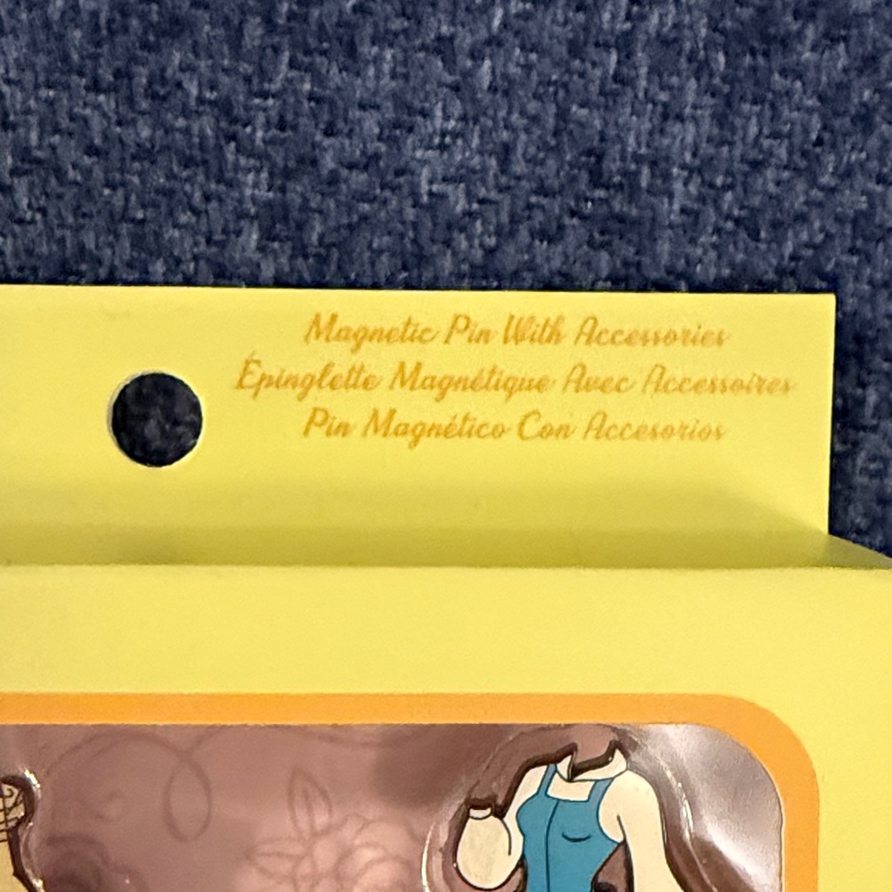 Disney Princess Magnetic Dress-Up Kit - Yellow, Blue, Pink Belle - Picture 3 of 3